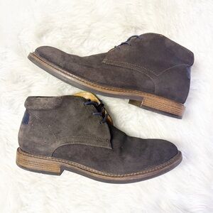 Gino Rossi Brown Men’s Suede Leather Chukka Boots Size 9